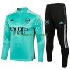 Arsenal Ensemble Sweat d'Entraînement Quarter-Zip 21-22 Verte Pour Homme